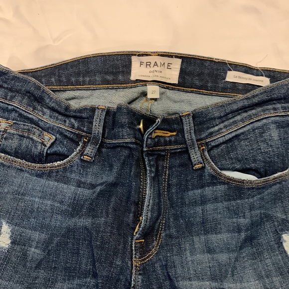 Frame denim skinny jeans - Picture 2 of 10